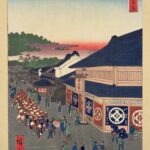 Hiroshiges - 13 Shitaya Hirokōji (Shitaya Hirokōji) - One Hundred Famous Views of Edo