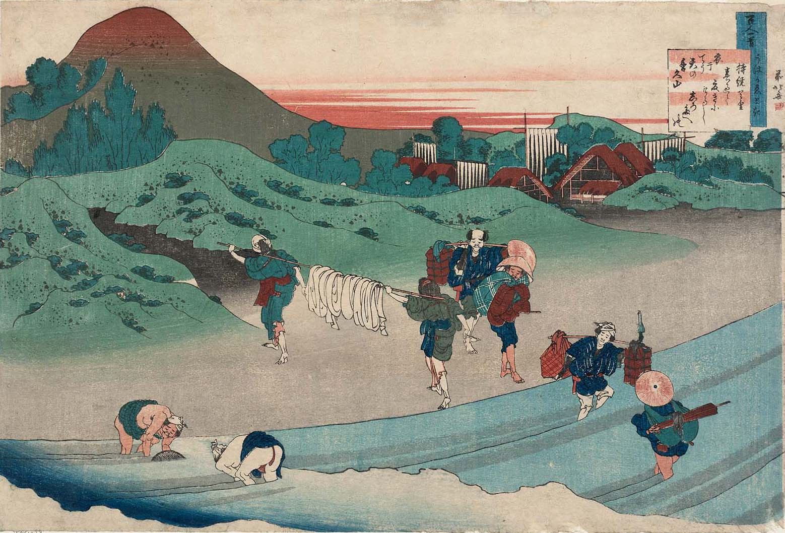 Hokusai - #2 Poem by Jito Tenno - 100 Poets Explained by the Nurse