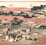 Hokusai - The Tomigoaka Hachiman Shrine - Perspective & Newly Published Perspectives