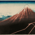 Hokusai - #3 Rainstorm Beneath the Summit - 36 Views of Mt Fuji