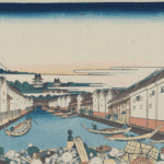 Hokusai - #31 Nihonbashi Bridge in Edo - 36 Views of Mt Fuji