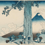 Hokusai - #16 Mishima Pass in Kai Province - 36 Views of Mt Fuji