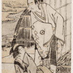 Hokusai - Actors Sawamura Sojuro III as Soga no Juro and Iwai Hanshiro IV - Actors