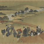 Hokusai - Cherry Blossom Viewing - Landscapes