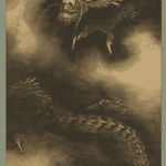 Hokusai - Dragon and Clouds - Others