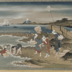 Hokusai - Clam Gatherers on the Shore - Others