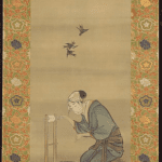 Hokusai - Woman Spinning Silk - Others