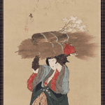 Hokusai - Woman from Ohara Carrying Bundles of Firewood - Others