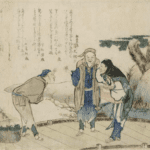 Hokusai - Bridge Talk - Surimono's