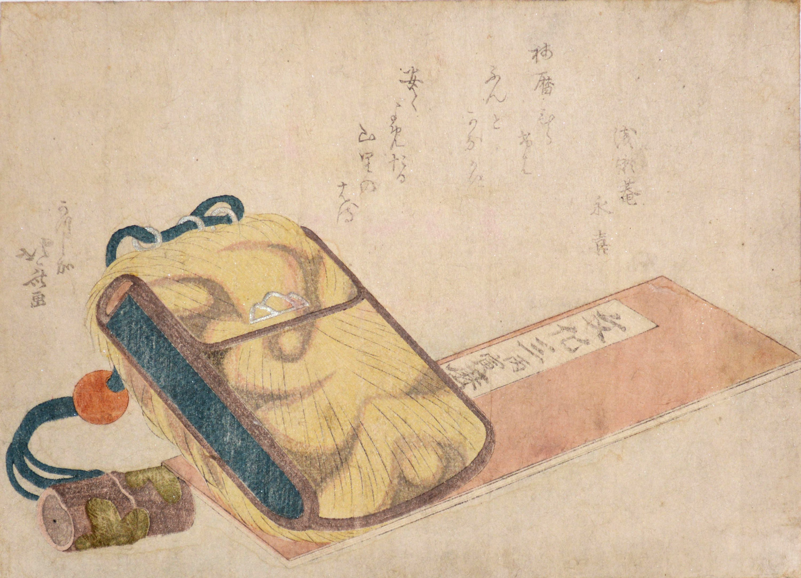 Hokusai - Tobacco Pouch - Surimono's