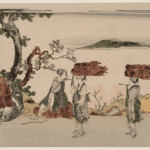 Hokusai - View of Ohara - Unsigned Work