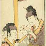 Hokusai - Two Family Actors in roles of Women - Other PRINTS