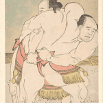 Hokusai - The Sumo Wrestlers Wadagahara Jinshiro and Kachozan Gorokichi - Other PRINTS