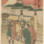 Hokusai - #1 Nihonbashi - 1804 Vertical Edition