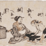 Hokusai - Foot Massage - 100 Fashionable Comic Verses