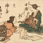 Hokusai - Gossips - 100 Fashionable Comic Verses