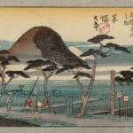 Hiroshiges - 8 Hiratsuka - Aritaya Tokaido