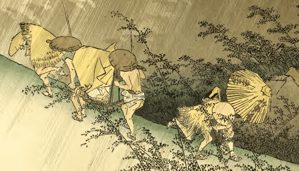 Hiroshige Shono Driving Rain