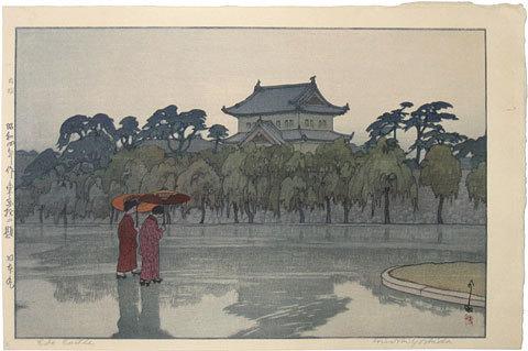 Hiroshi Yoshida - Twelve Scenes of Tokyo: Edo Castle (The old inner citadel) (Tokyo juni dai: kyu hon maru)