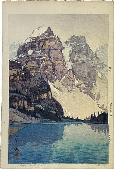 Hiroshi Yoshida - The United States Series: Lake Moraine (Beikoku shirizu: Morrenko)