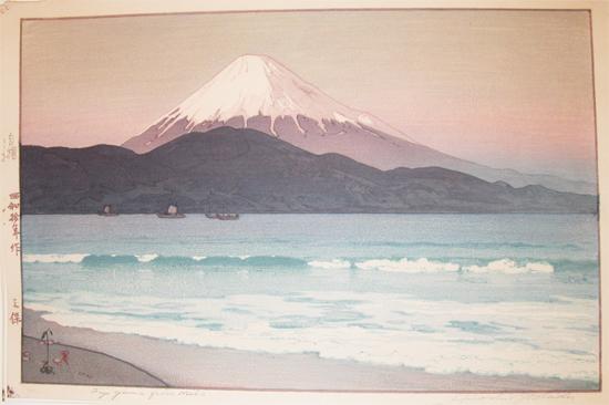 Hiroshi Yoshida - Fujiyama from Miho