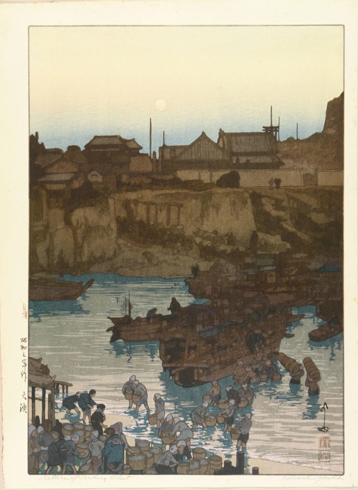 Hiroshi Yoshida - Fishing