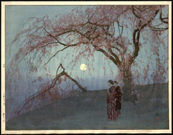 Hiroshi Yoshida - Kumoi Cherry Tree