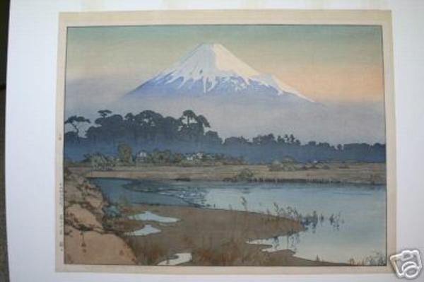 Hiroshi Yoshida - Fuji- First Light of the Sun