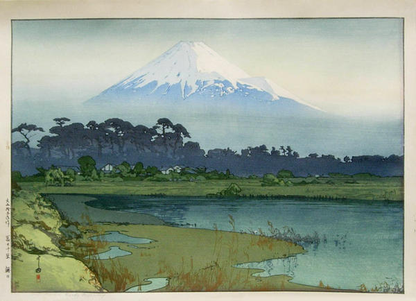 Hiroshi Yoshida - Fuji- First Light of the Sun