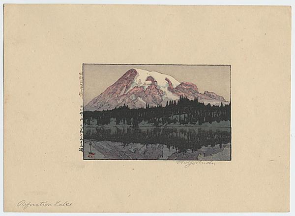 Hiroshi Yoshida - Reflection Lake (Mt. Rainier)