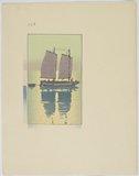 Hiroshi Yoshida - A Junk, Plate No. 2