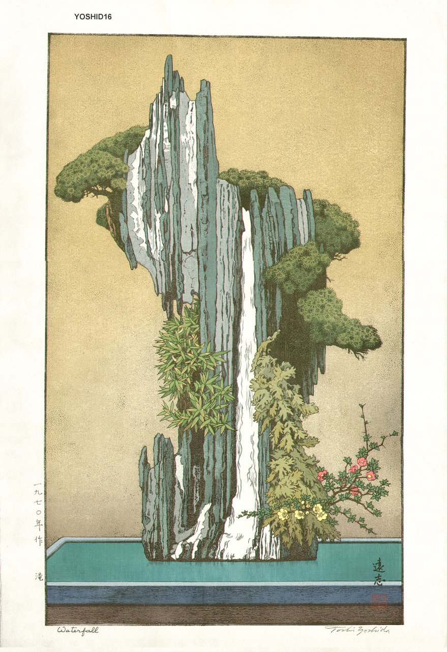 Hiroshi Yoshida - Waterfall