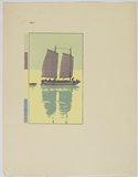 Hiroshi Yoshida - A Junk, Plate No. 1