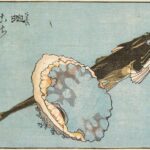 Hiroshiges - Abalone and Flathead - A Collection of Fish (1835-39)
