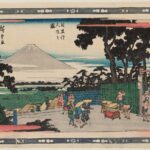 Hiroshiges - Hill of the Ascetics in Meguro (Meguro Gyōnin-zaka) - Famous Places in the Eastern Capital 1839-42