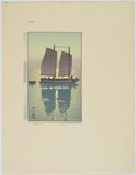 Hiroshi Yoshida - A Junk, Plate No. 4