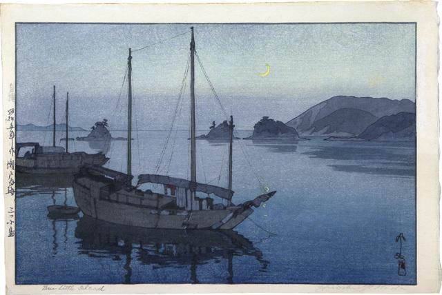 Hiroshi Yoshida - The Inland Sea, Second Series: Three Little Islands (Seto uchi kaishu dai ni: Mitsu kojima)