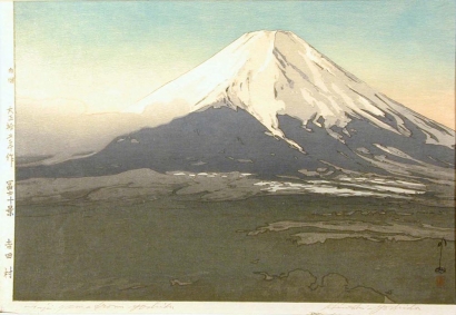 Hiroshi Yoshida - Fujiyama from Yoshida