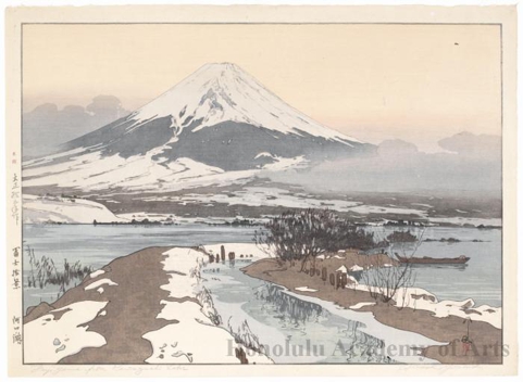 Hiroshi Yoshida - Lake Kawaguchi