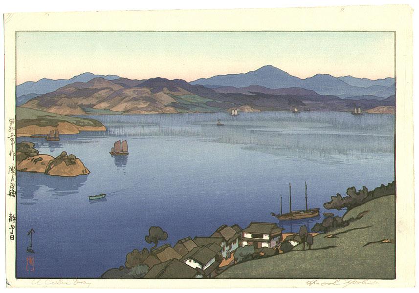 Hiroshi Yoshida - A Calm Day – Inland Sea