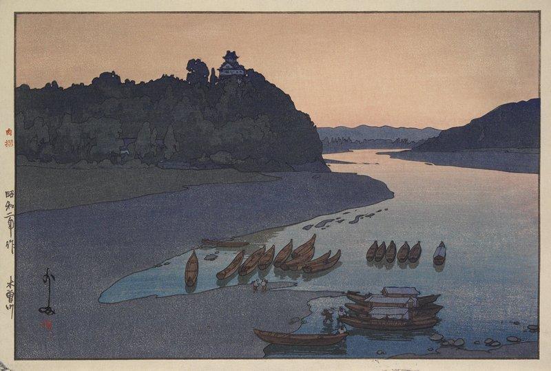 Hiroshi Yoshida - The Kiso River