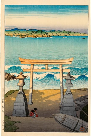 Hasui Kawase - Pacific Ocean, Böshü