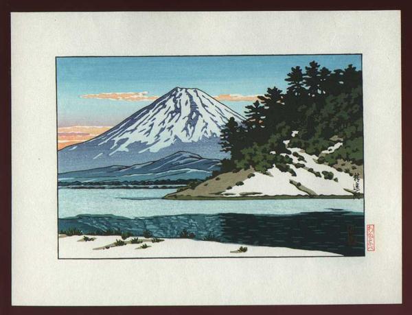 Hasui Kawase - Lake Shoji