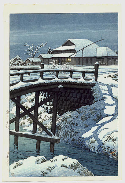 Hasui Kawase - Ono- Mito