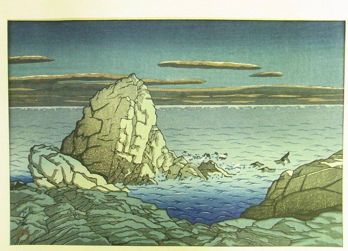 Hasui Kawase - Muroto Peninsula, Tosa — 土佐室戸岬