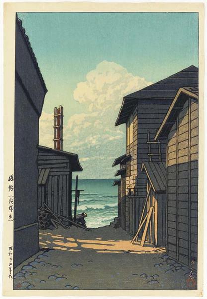 Hasui Kawase - Isohama (Ibaraki Prefecture) — 磯浜（茨城県）