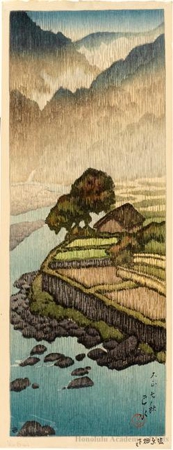 Hasui Kawase - Hataori, Shiobara