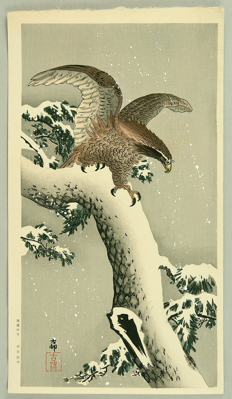 Ohara Koson - Eagle