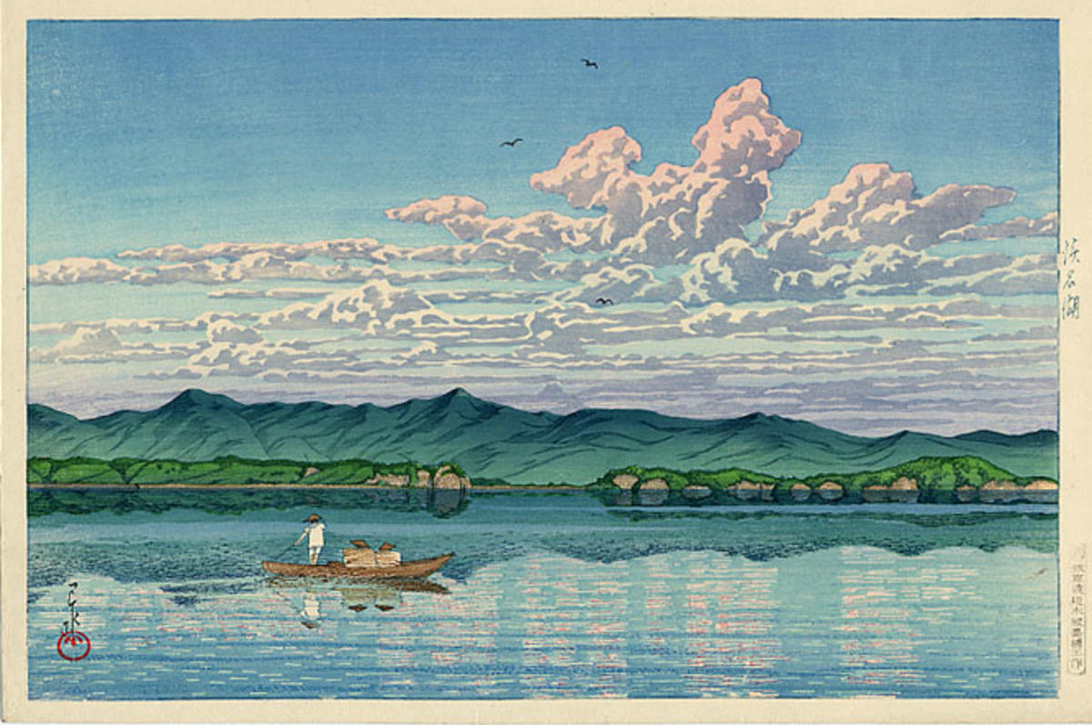 Hasui Kawase - Lake Hamana — 浜名湖