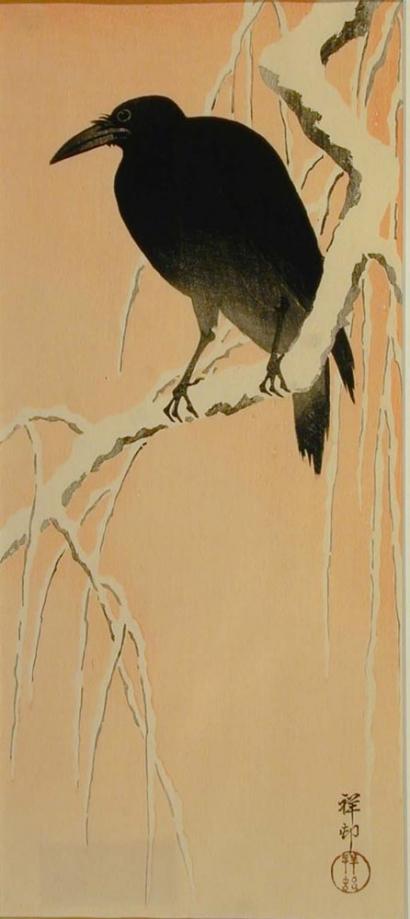 Ohara Koson - Crow